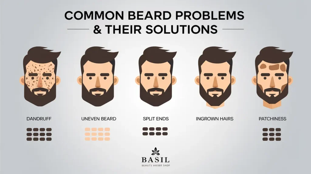 Solving Common Beard Problems at Basil Beauty and Barber Shop