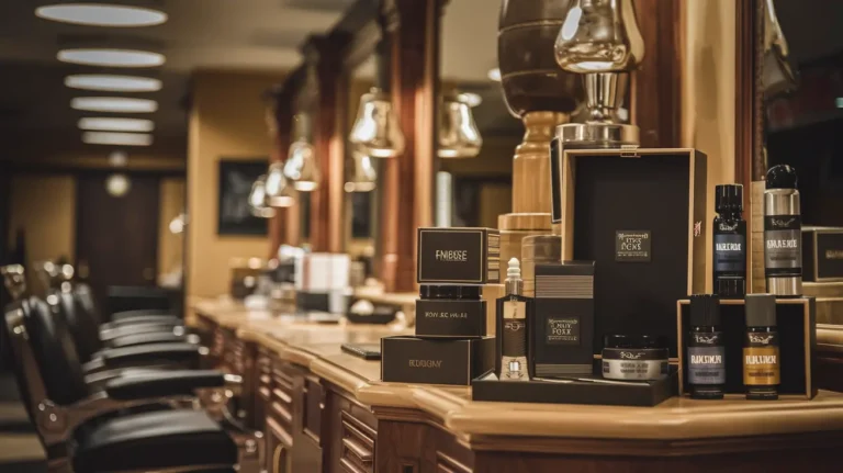 Men's grooming gifts and services at Basil Beauty and Barber Shop in Indianapolis