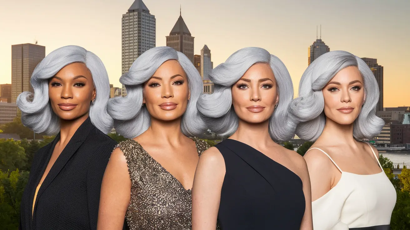 Professional hair styling at top Indianapolis salon