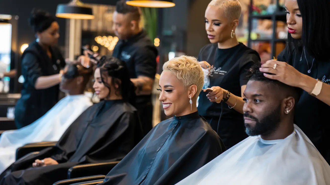 Best special occasion beauty packages in Indianapolis at Basil Beauty and Barber Shop