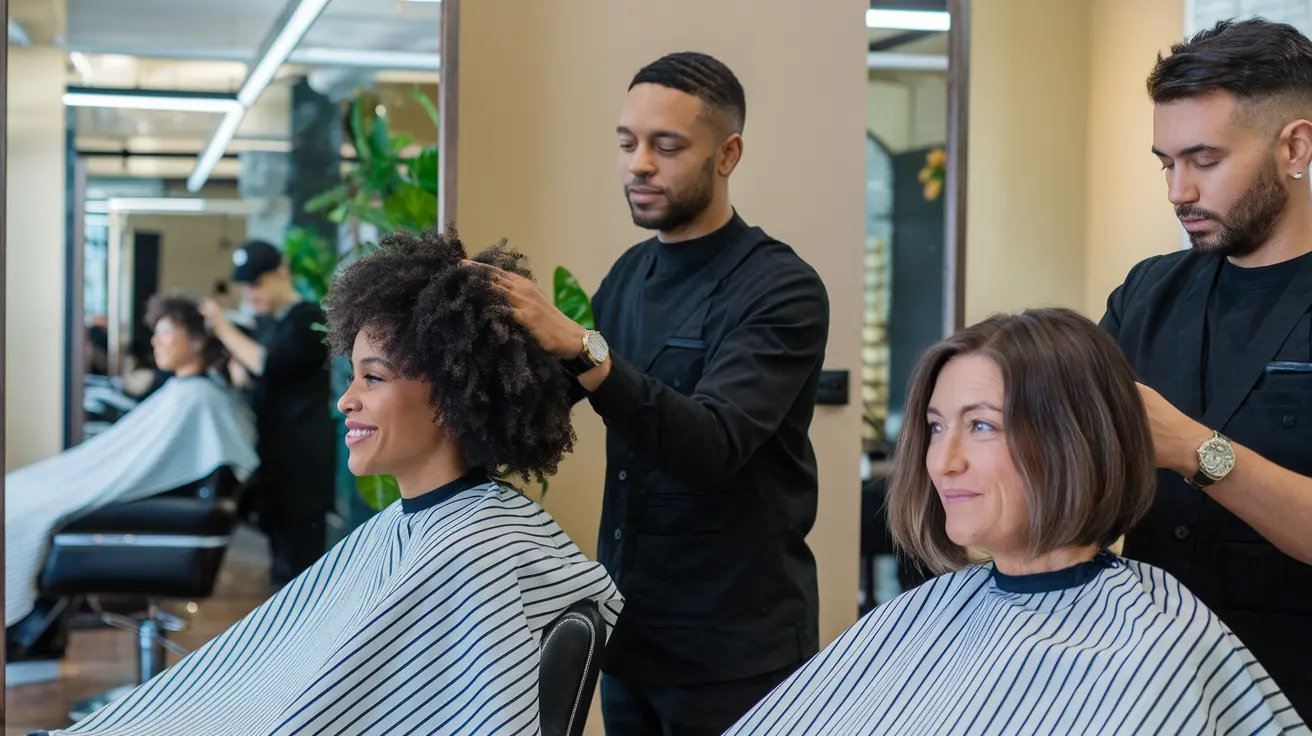 Premium hair services at top Indianapolis salon