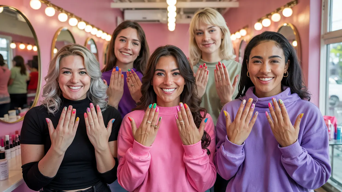 Indianapolis nail art trends showcased at Basil Beauty and Barber Shop